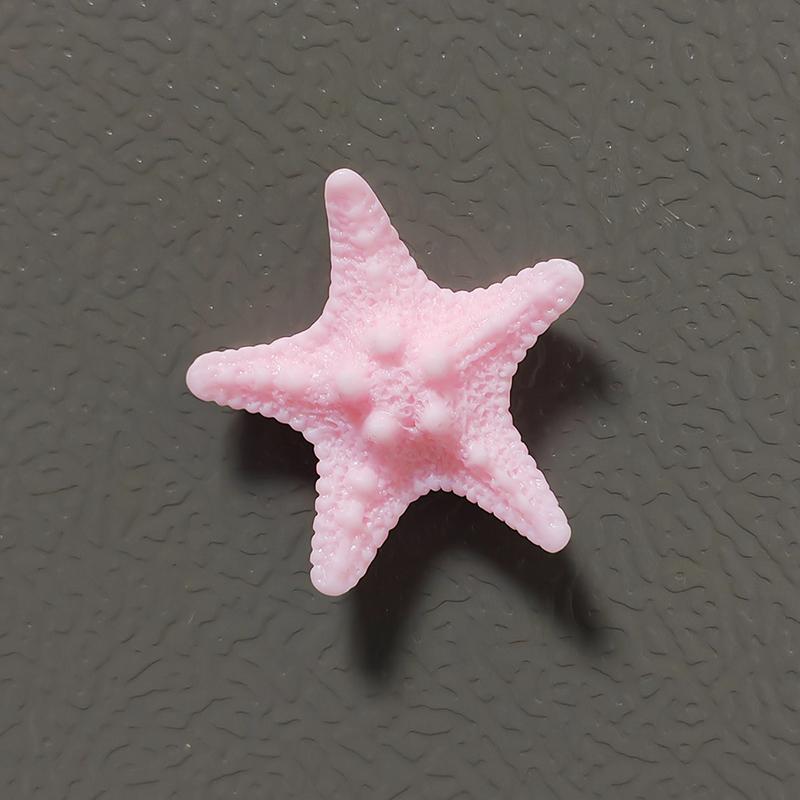 4cm Resin Starfish Fridge Magnet Home Decor Accessory Aquarium Ornament Refrigerator Cute Kitchen Decorations Po Stickers