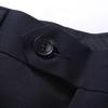 Completo da Uomo Hengyuanxiang 100% Lana Pregiata Slim-Fit