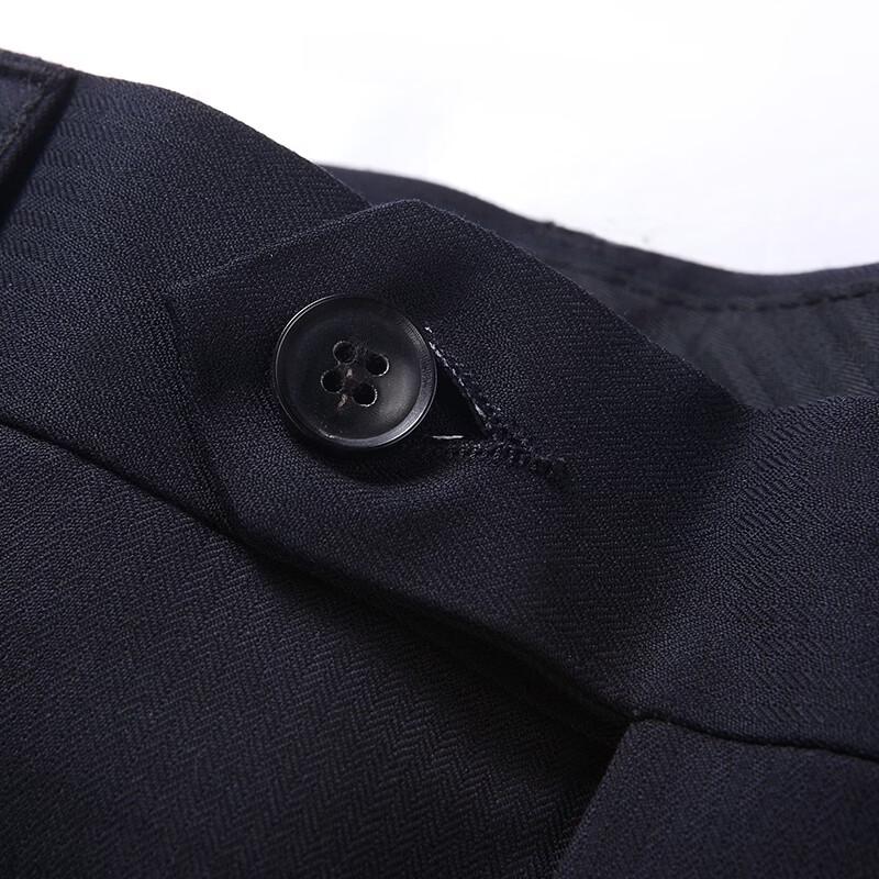 Completo da Uomo Hengyuanxiang 100% Lana Pregiata Slim-Fit