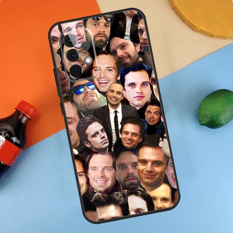 Sebastian Stan Case For Samsung Galaxy A34 A54 A14 A35 A55 A15 A56 A36 A26 A16 A06 A12 A22 A32 A52 A13 A53