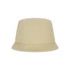VARZAR VA Curved Logo Short Visor Bucket Hat Beige