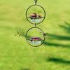 Humming Bird Feeders For Outdoors Round Feeding Tray Bird Feeders For Outdoors For Women Mom Hummingbird Lover Garden Watching