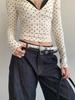 Fine Leather Belt With Skirt High-End Jeans With Waist Accessories Versatile Street Retro Belt For Women
