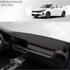 FOR Kia FOrte K3 -2025 Car Dash Mat Dashmat Dashboard Mat Cover Sun Shade Dash Board Cover Carpet Accessories