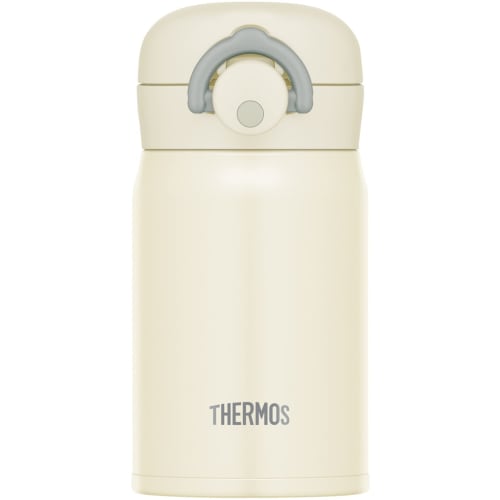 Thermos Water Bottle Vacuum Insulated Mobile Mug 250ml Natural White JOP-250 NW