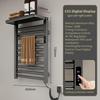 Household Intelligent Constant Temperature Drying Bathroom Towel Bar Touch Control Storage Rack Electric Towel Rack