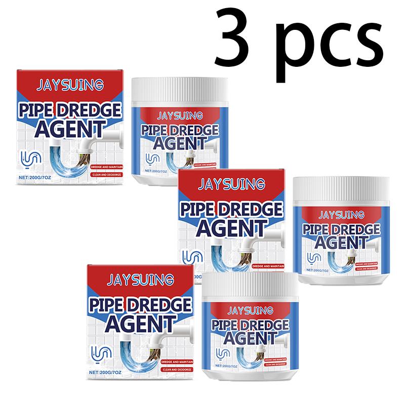 Pipe Unclogging Agent Sink Drain Kitchen Toilet Pipe Cleaning Dissolving Anti-Blocking Unclogging Powder