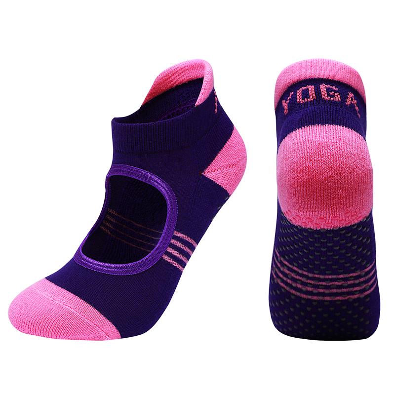 Lot De 4 Paires De Chaussettes De Yoga Pour Femme, Avec