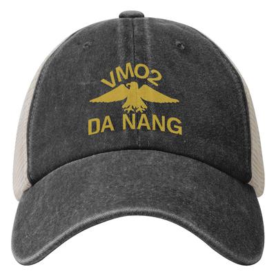 Magnum PI VM02 Gorra de Béisbol de Mezclilla Da Nang Dorada Running Hippie Transpirable Gorra de Camionero FeUnisex Moda Unisex Estampado Gorras de Béisbol