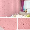 10Pcs 77cmx70cm 3D Stereo Wall Sticker Waterproof Self-Adhesive DIY Wallpaper Living Room TV Background Decoration