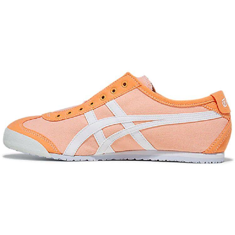 ONITSUKA TIGER Mexico 66 Slip-On Easy To Wear Comfortable Breathable Lightweight Low-Top Casual Shoes Unisex Sneaker Orange 1183A360-700