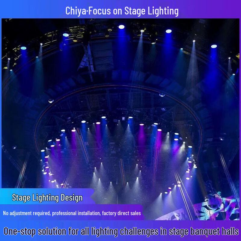 Chiya IP66 Rechargeable Stage Lighting Kit