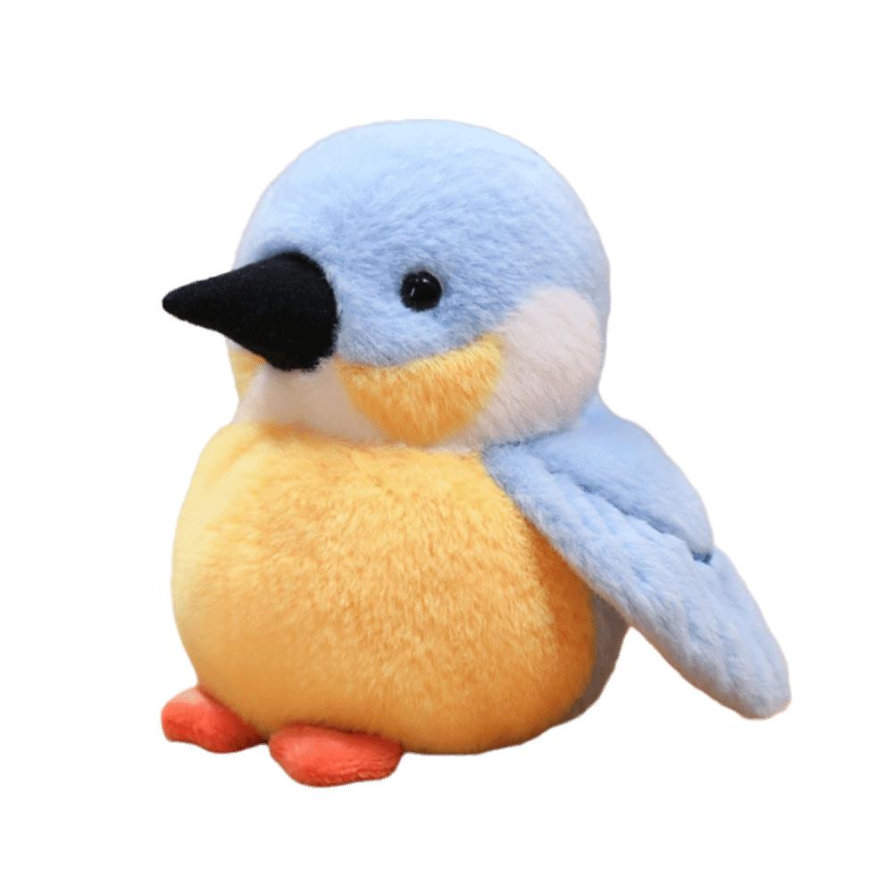 Shaking Sound Lifelike Bird Plush 12cm Size Realistic Bird Doll Stuffed Bird Doll  Christmas Gift