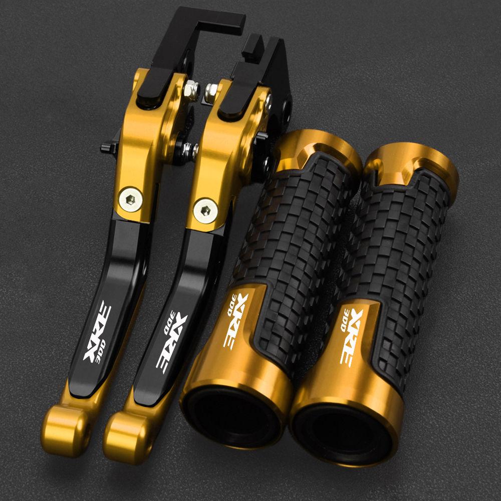 Motocycle Adjustable Extendable Brakes Clutch Lever Handle Bar Hand Grips Ends Handbrake For HONDA XRE300 XRE 300 2022
