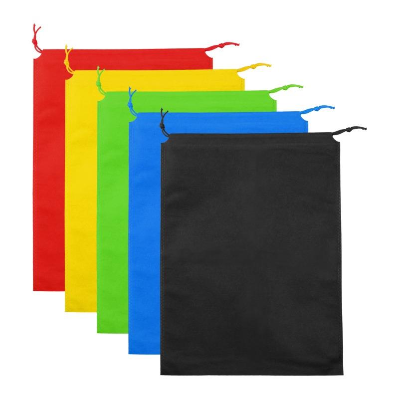 5/10 Stück Reise-Schuhaufbewahrungstasche - strapazierfähige staubdichte Kordelzugtasche aus Vliesstoff, geeignet für organisierte Reiseaccessoires