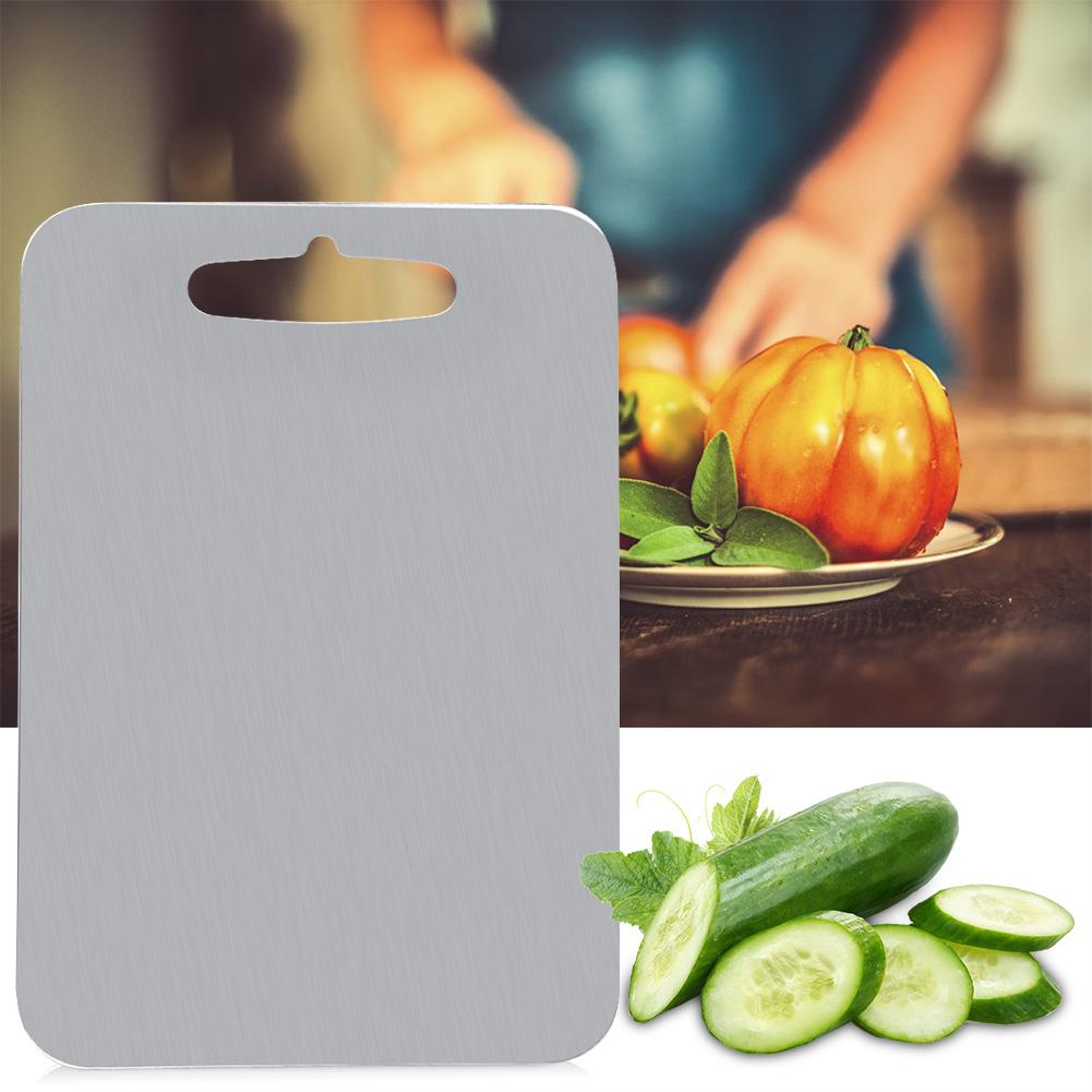 

Stainless Steel Chopping Blocks Cutting Board Kitchen Accessories (20*29)