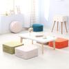 Riuuyyi Cushion Extra Thick Footstool Thick Stool Square High Rebound Floor Mat Hard Mat Handle
