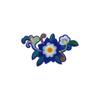 Flowers Leaves Embroidery Patches Hot Melt Adhesive Ironing DIY Embroidery Flowers Patch Sew Iron On Patches
