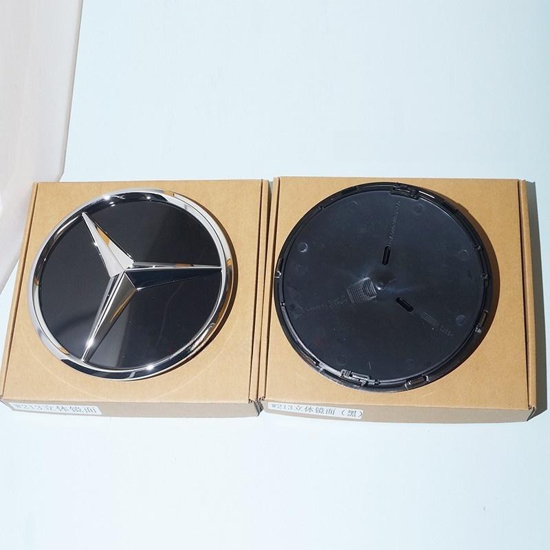 Logo Mercedes Benz W205 W212 W213 W204 W253 ML W166 CLA C117 A W176 W177 C W204 E GLK X204 GLA GLC GLE Emblema 3D Emblema Frontală