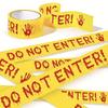 1PC Halloween Warning Tape 1.9 Inches X 82 Feet, Halloween Decoration Warning Tape, Indoor/Outdoor Party Decoration, No Entry