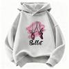Fashion Ballet Dance Shoes Girls Hoodies Children's Sweatshirt Hoody Girls Autumn Spring Casual Hoodies