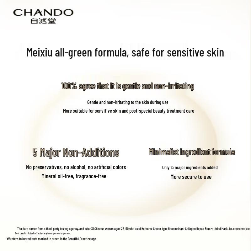 CHANDO Type III Recombinant Collagen Repair Freeze-Dried Mask