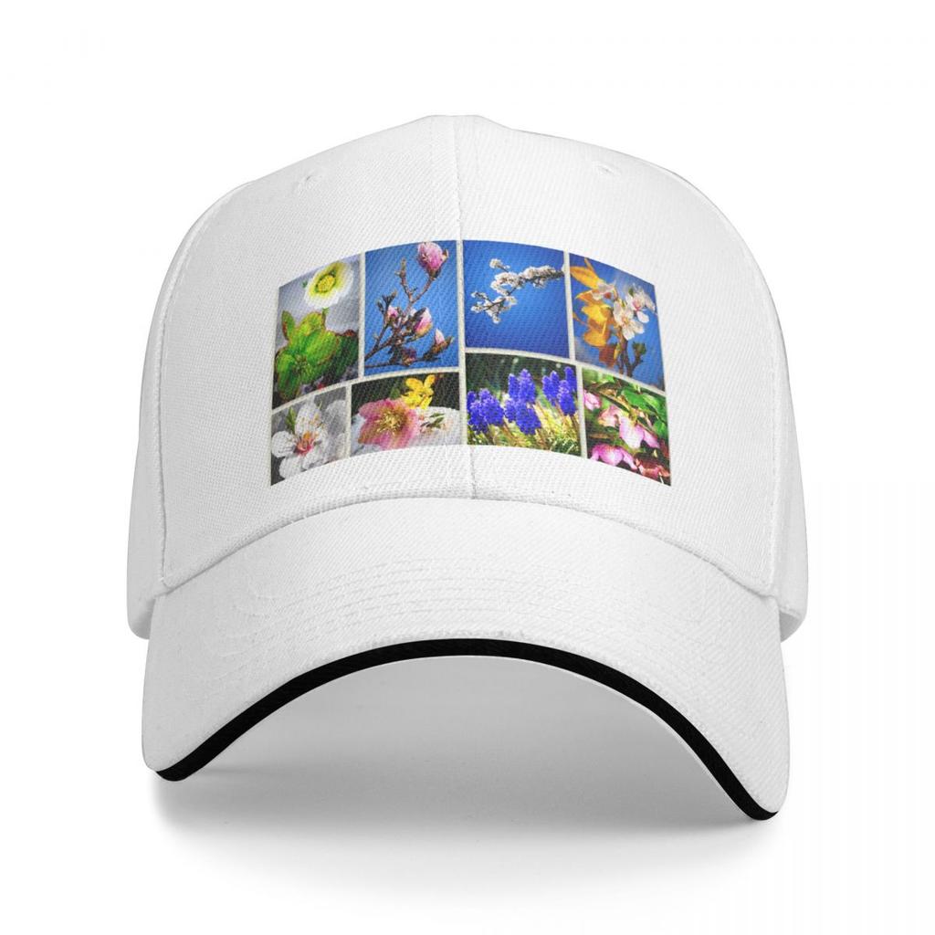 4 Jahreszeiten an einem Tag Baseball Cap Big Size Hut Bommelmütze Boy Cap Damen