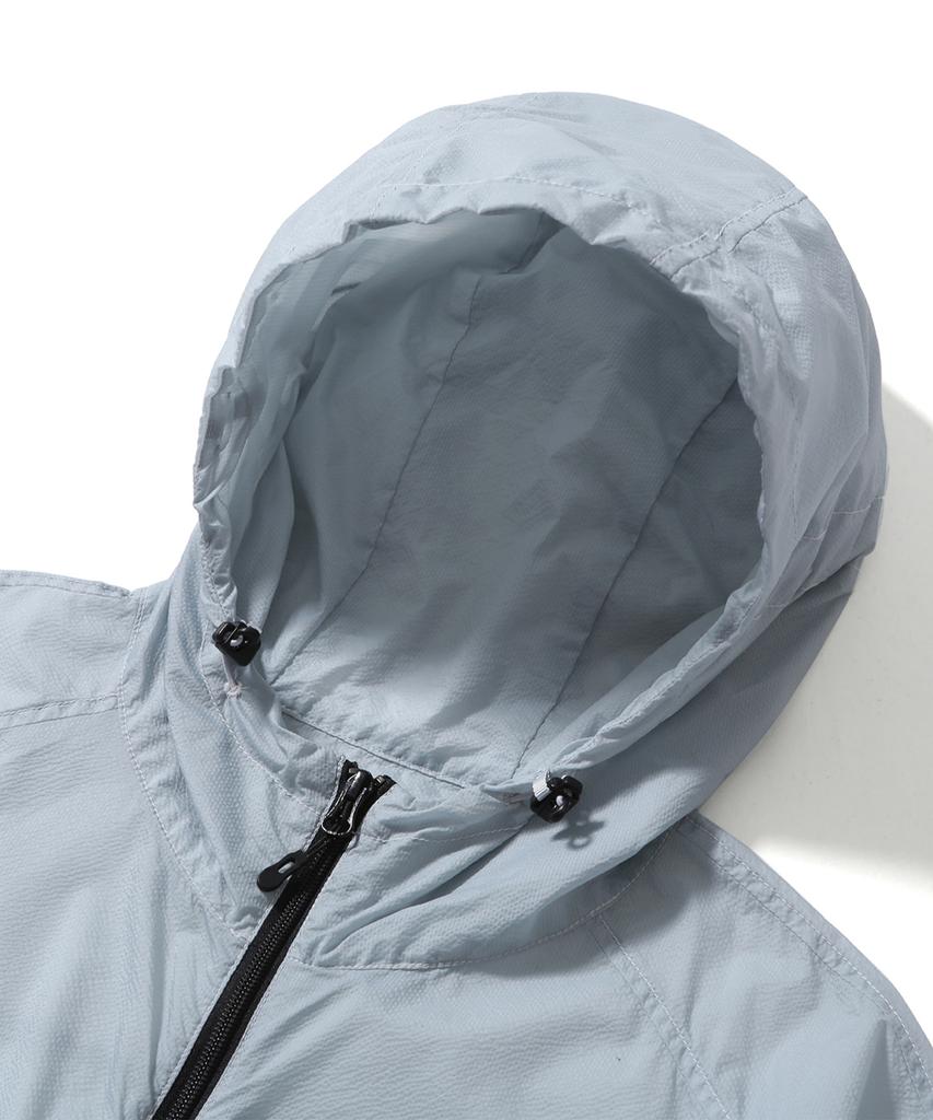 Haveoffduty Packable Windbreaker Jacket (Sky)