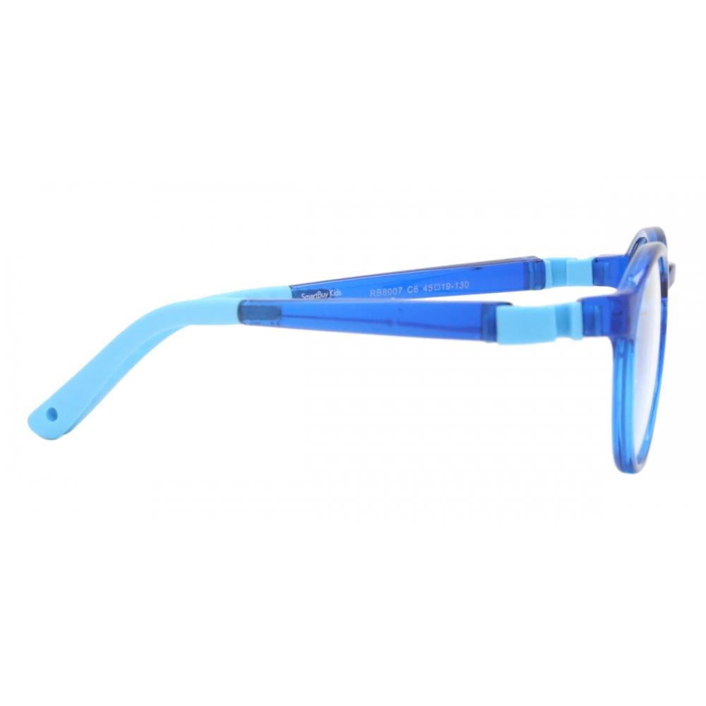 Full Rim Oval Transparent Blue Smartbuy Kids Bubbles Rb8007 C6 Fashion Kids Eyeglasses