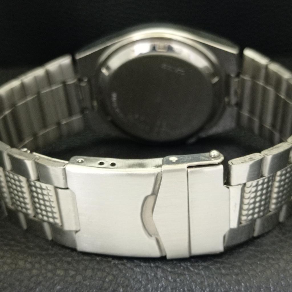 GENUINE VINTAGE SEIKO 5 AUTOMATIC JAPAN 7009A MENS GREEN DIAL WATCH a701395-5 R206a-a701395