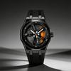Watch Wheel Hub Turns Quartz Watch Trendy Fashion Waterproof Men's Watch Can Be