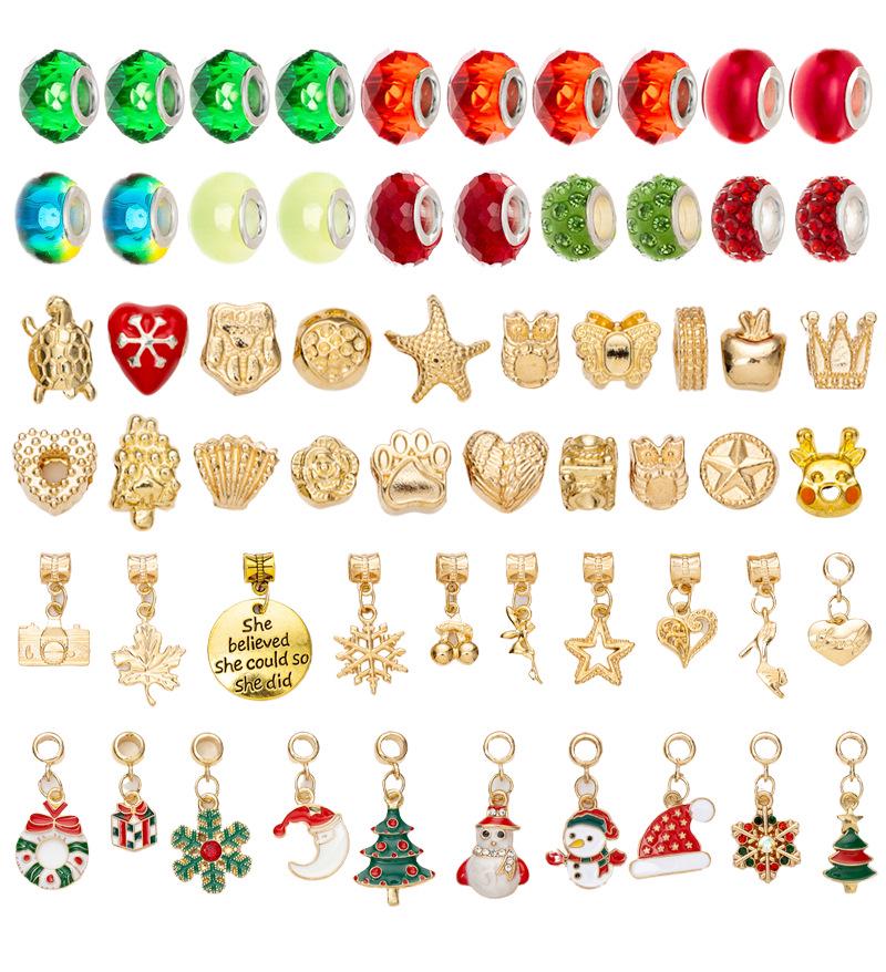 Girls' DIY Handmade Glass Bracelet Jewelry Gift Box for Birthdays & Christmas