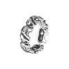 New Minimalist Retro Thai Silver Animal 925 Silver Jewelry Personality Elephant Group Exquisite Opening Rings R202