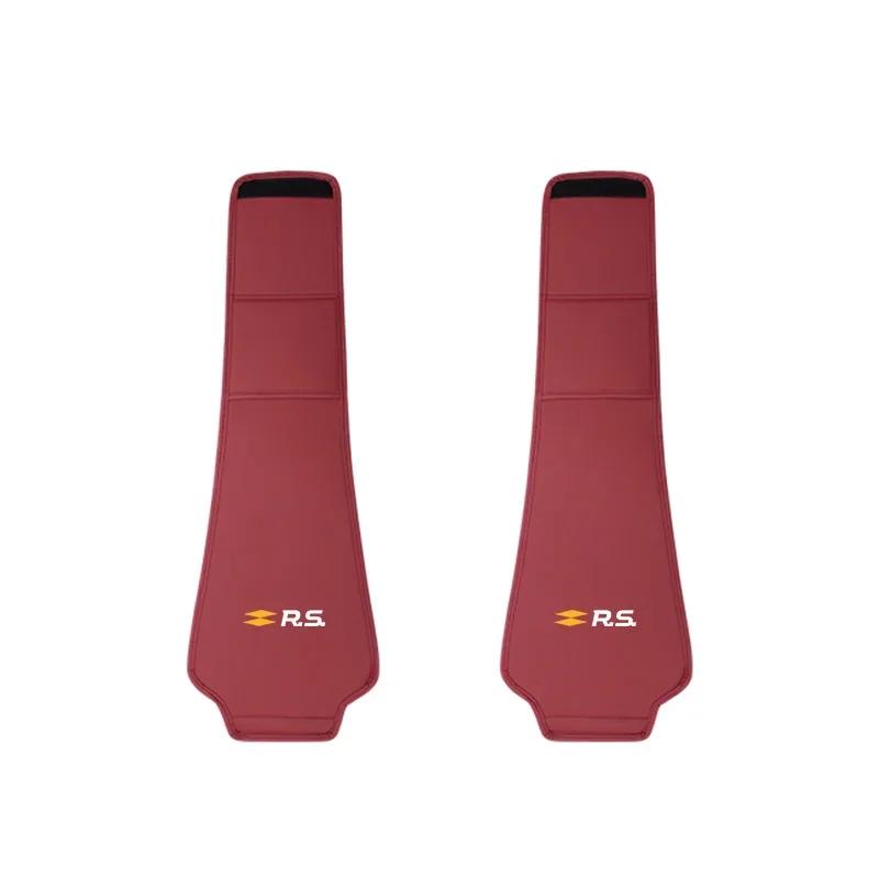

For Renault 2026 New Hub Caps For Renault Clio Koleos Megane Espace QM6 Kadjar Captur Scenic ZOE 2Pcs Quality Leather Car Seat H