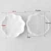 Flexible Food Grade Silicone Leaf Shaped Mould For Crystals Epoxy Art Projects