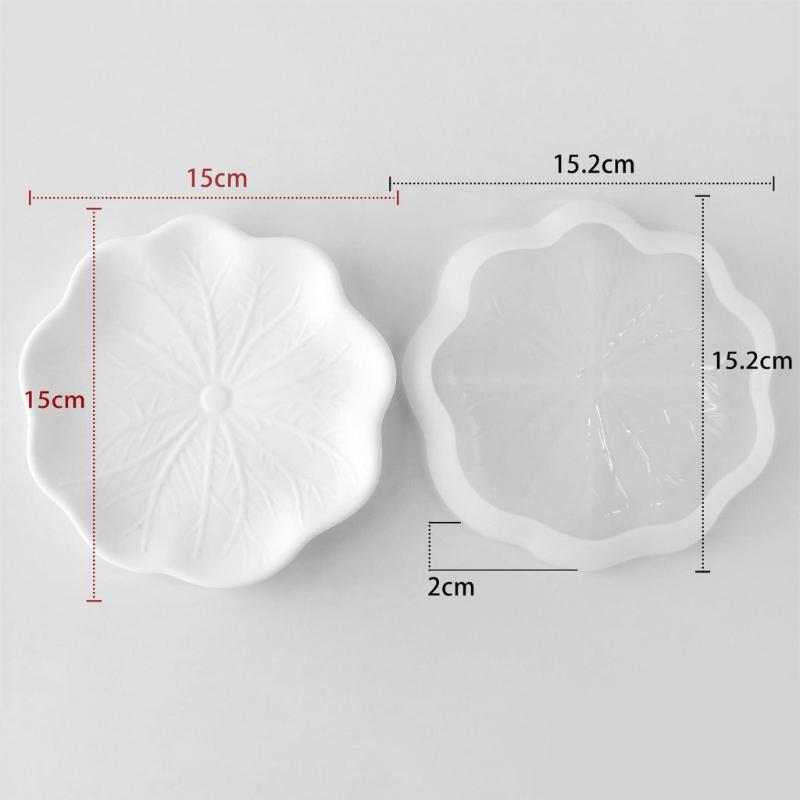 Flexible Food Grade Silicone Leaf Shaped Mould For Crystals Epoxy Art Projects