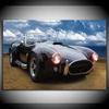 Classic Car AC Cobra Car Blue Sky Wall Art Poster Oil Canvas Painting Posters and Prints Living Room Home Decoration Unframed