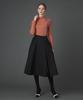 Pelimela Marigold Trench Skirt (Black)