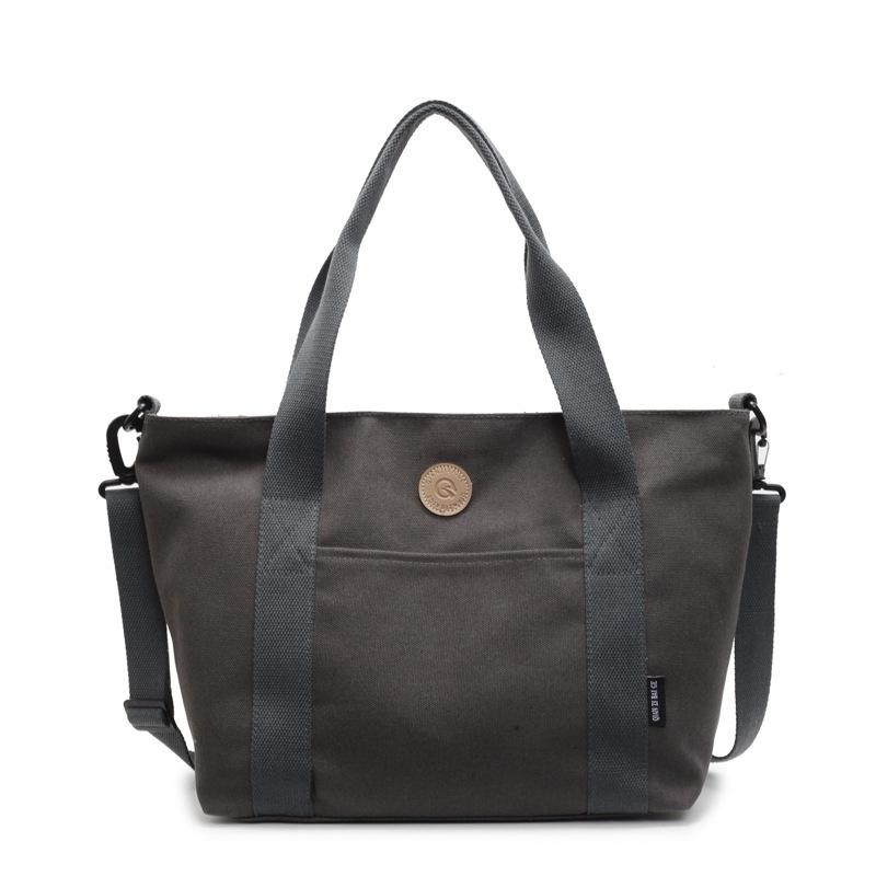 Large Capacity Embossed Letter Tote Bag 2025 New Korean Version of Mommy Handbag Versatile Solid Color Shoulder Bag Tide