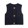 European & American Women's Hollow-out Sweater Vest - Autumn/Winter Street Style Fashion