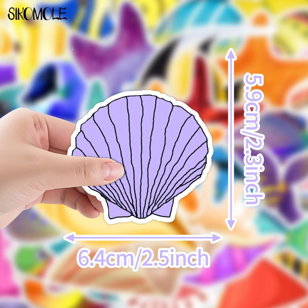 10 30 50Pcs Cute Fish Stickers Animals Hand Account Material Mobile Phone Laptop Luggage Skateboard Waterproof Graffiti Stickers
