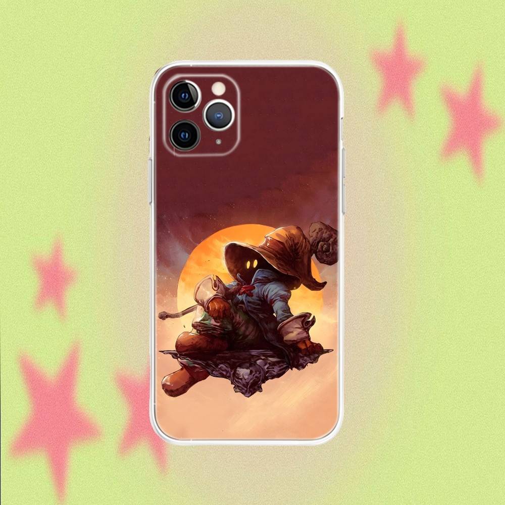 

Moogle Final Fantasy Vivi Transparent Clear Soft Phone Case For iPhone 17,16,15,14,13,12,11,Air,X,XR,Pro,Max,Plus Cover iPhone12PROMAX