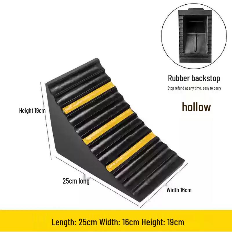 Heavy Duty Rubber Wheel Chock