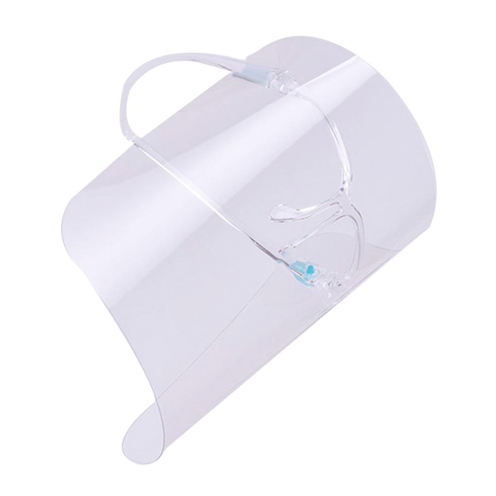 Full Screen Clear Visor Protection Safety Work Guard with Eyewear