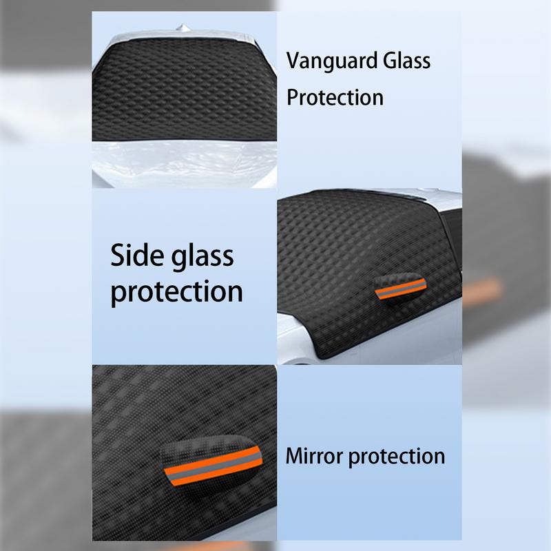Copertura Antineve per Parabrezza Auto Copertura Antineve Magnetica Invernale per Auto Protezione Invernale dal Gelo con Bordi Magnetici Forti per SUV Berlina Camper Camion