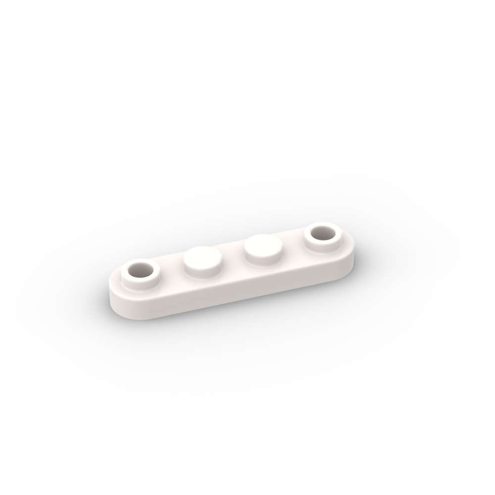 Non-Toxic Moc 10Pcs 77845 Round 1X4 Plate Building Blocks Kit Round With 2 Open Studs Bricks Particle Educational Diy Toy Children Gifts