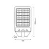 Kers Solar Lantern 50W 500Lm 6500K