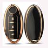Jingyuqin Soft TPU Car Key Case Fob For Nissan Qashqai Juke J10 J11 X-Trail T32 T31 Kicks Tiida Pathfinder Note For Infiniti