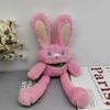 Creative Cartoon Cute Girl Internet Celebrity Pulling Rabbit Plush Doll Buckle Gift Bag Girl Heart Pendant