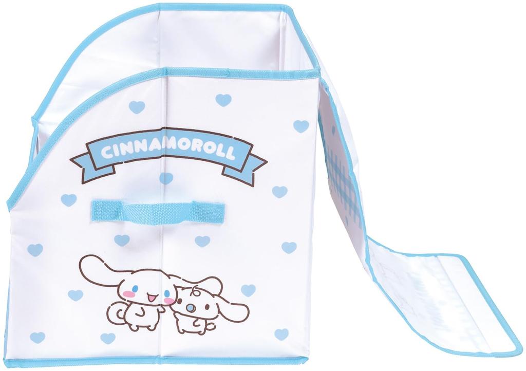 Skater School Backpack Storage Case with Dividers and Lid Cover for Organization and Sanrio Cinnamoroll and SRBX1 Tidying, Friends,
